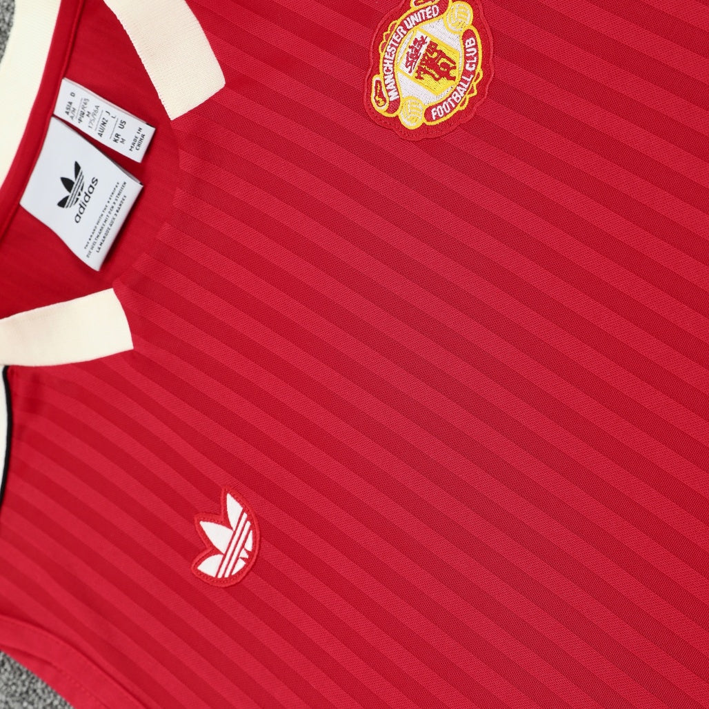 Manchester United Vest Set Training Tracksuits 25/26 Football Kit Soccer Jersey