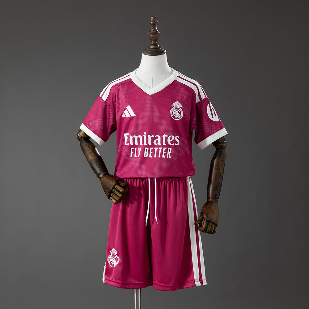 Kids Real Madrid Third Jersey 2026-2027 Football Kit Soccer Shirt