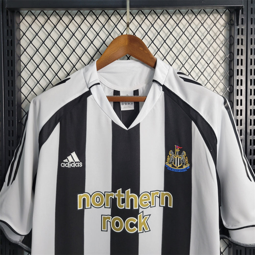 Retro Newcastle United Jersey 2005-07 Home Football Kit Soccer Shirt