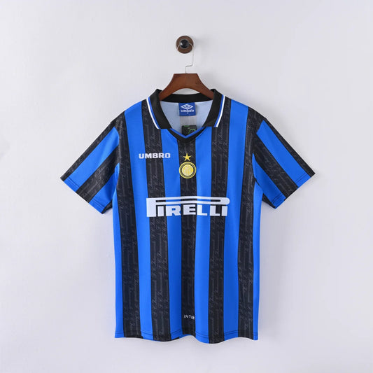 Inter Milan Retro Jersey 1997/98 Home Football Jersey Soccer Shirt