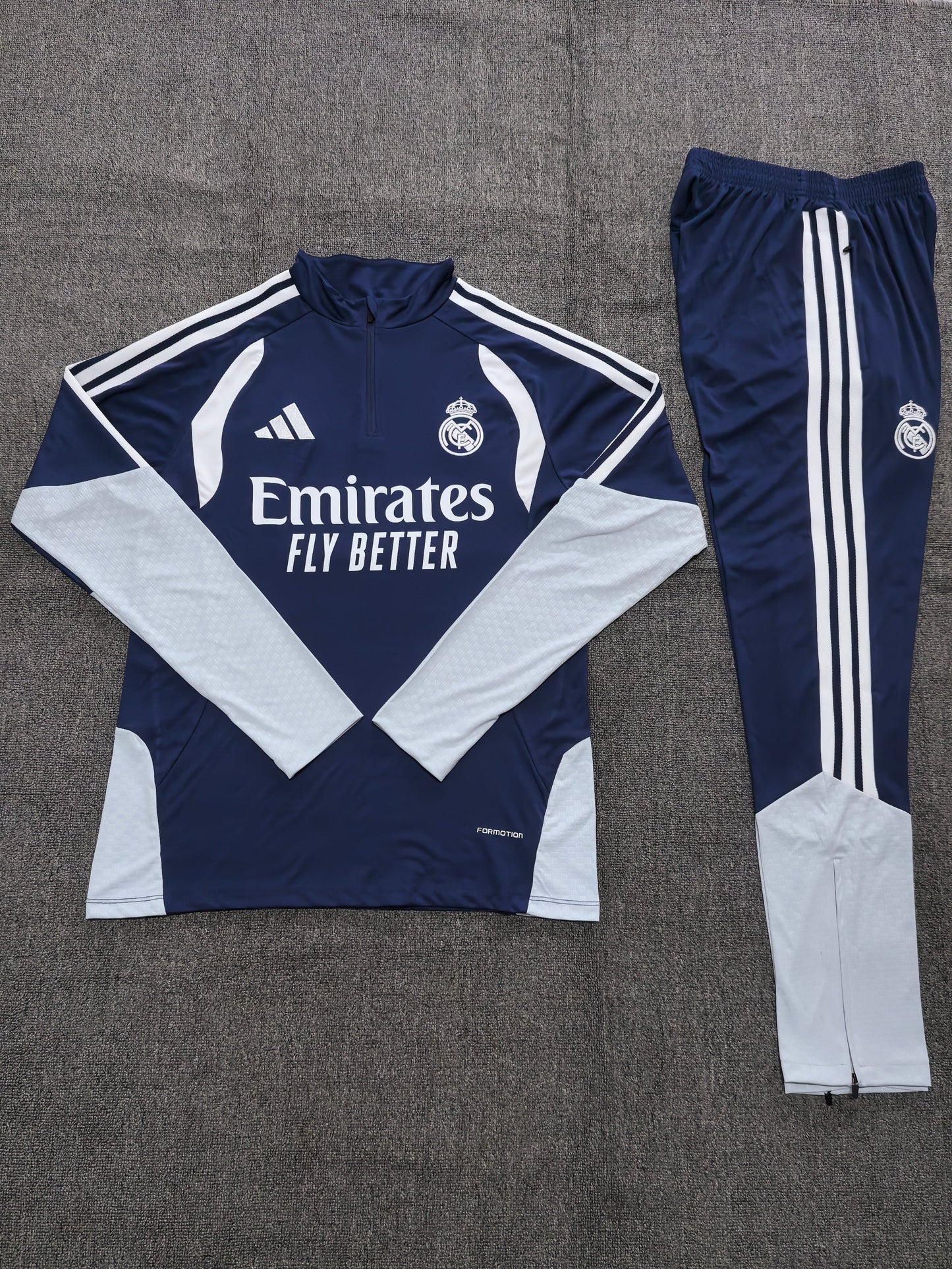 Kids Real Madrid Training Tracksuits 2026-2027 Football Kit Soccer Jersey