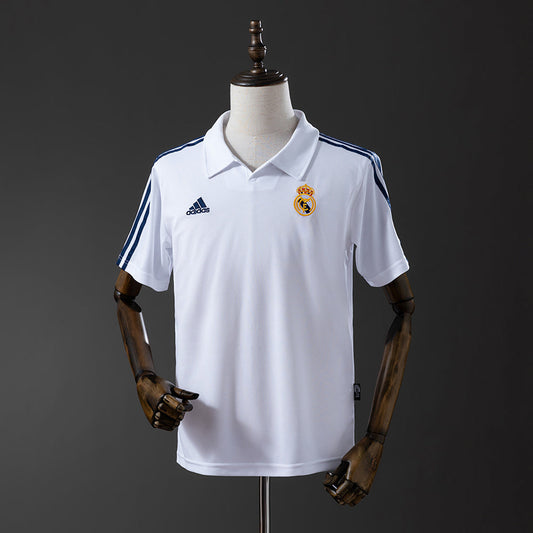 Real Madrid Jersey 2002-03 Home Retro Football Kit