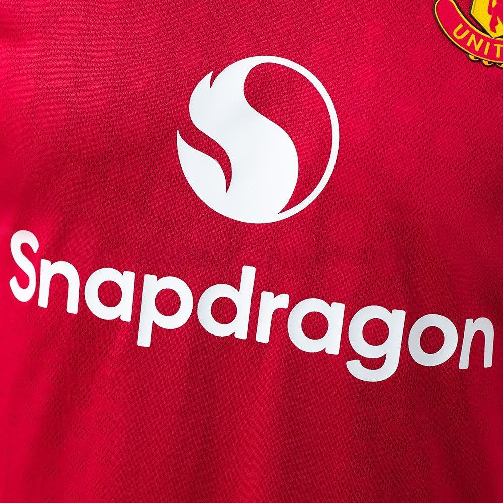 Manchester United Jersey 25/26 Home Football Kit Long Sleeves Player Version