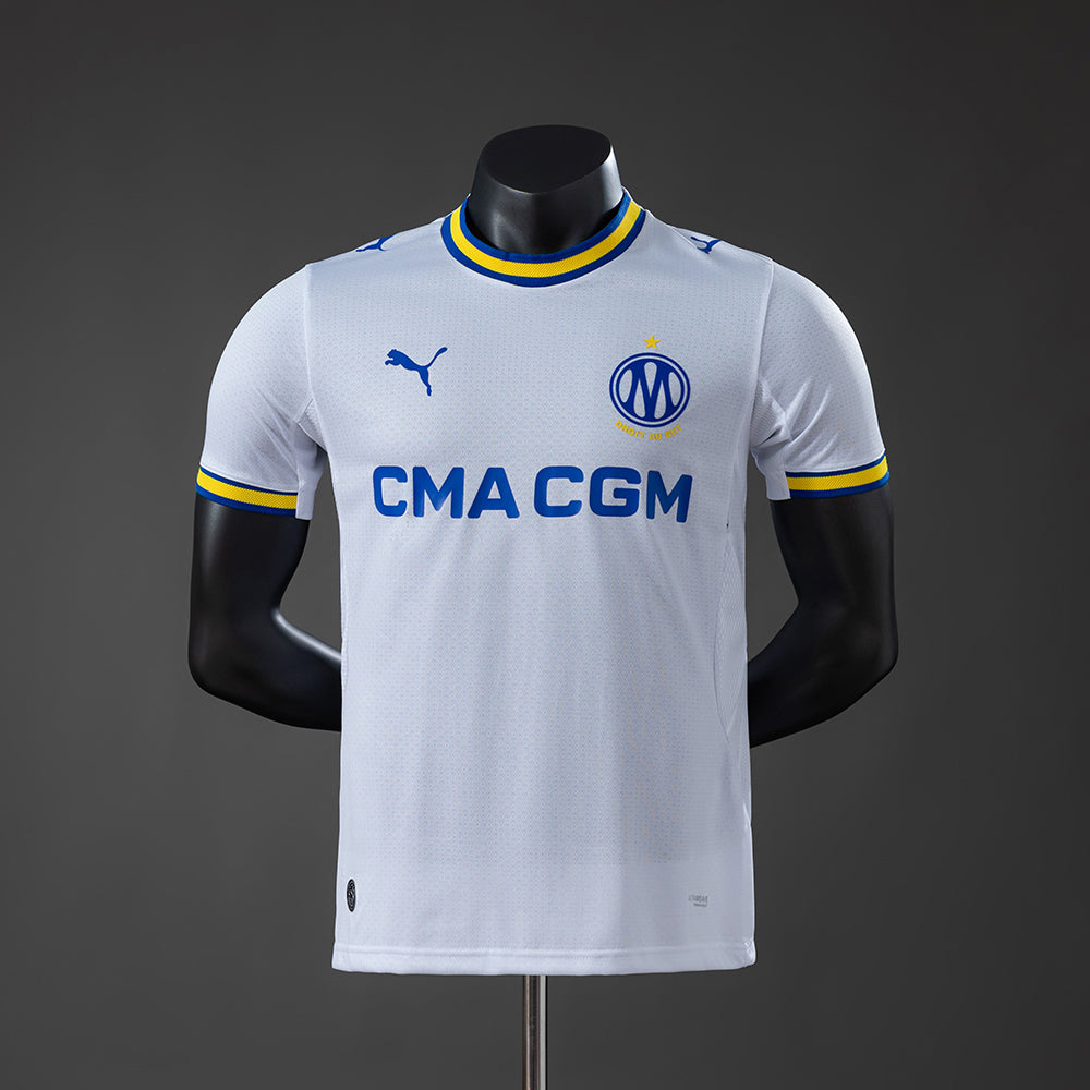 Player Version Marseille Home Jersey 2026-2027 Football Kit Soccer Shirt
