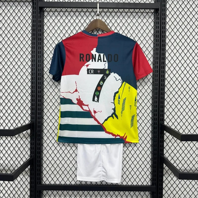 Kids Ronaldo Jersey All Club Team 25/26 Football Kit Soccer Jersey