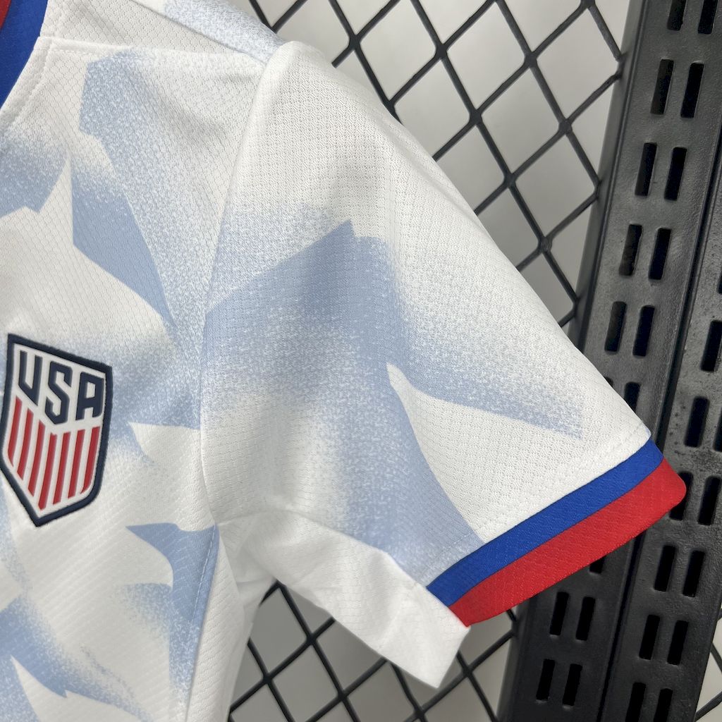 Kids USA Jersey 25/26 Home Football Kit Soccer Jersey