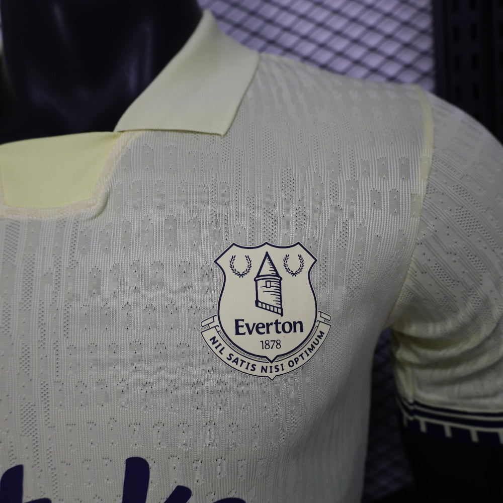 Player Version Everton Jersey 25/26 Away Football Kit Soccer Jersey