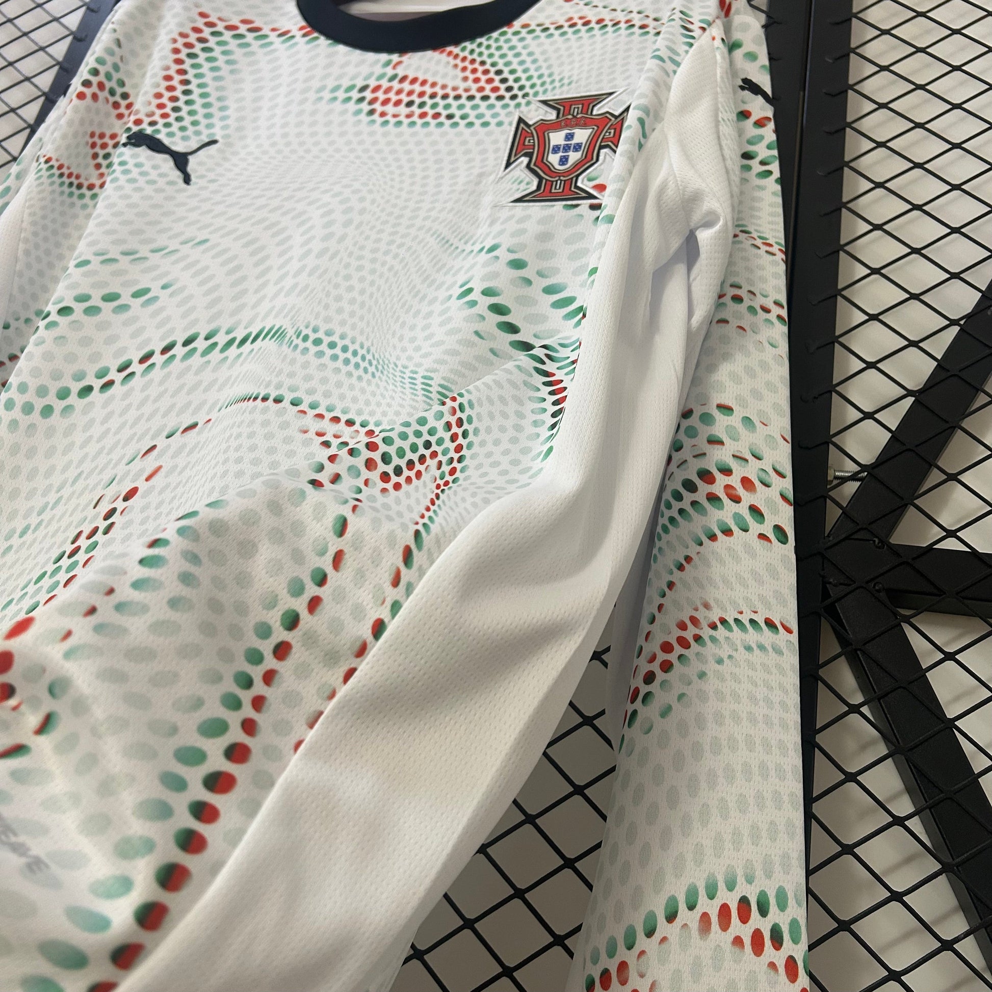 Portugal Jersey 25/26 Away Long Sleeves Ronaldo Football Kit Soccer Jersey