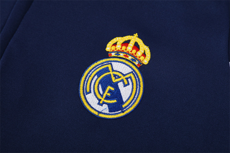 Retro Real Madrid Training Tracksuits 2003-04 Football Kit Soccer Jersey
