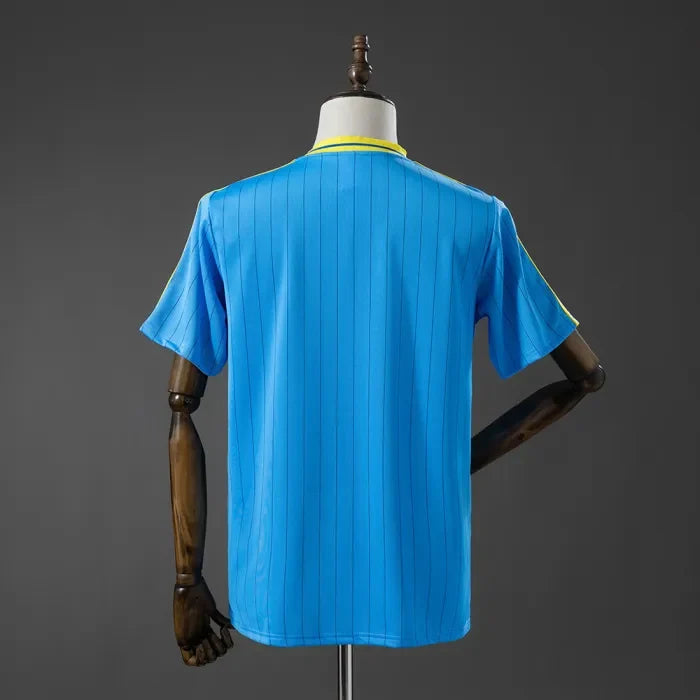 Colombia Terrace Icons T-Shirt Blue 2026 World Cup Football Kit Soccer Jersey