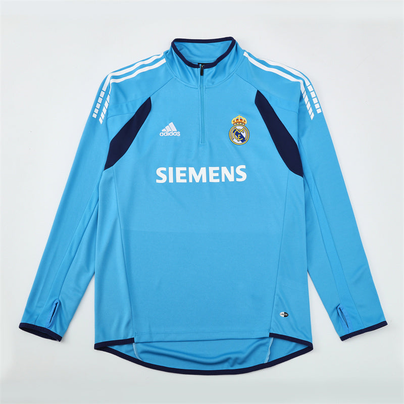 Retro Real Madrid Training Tracksuits 2005-06 Football Kit Soccer Jersey