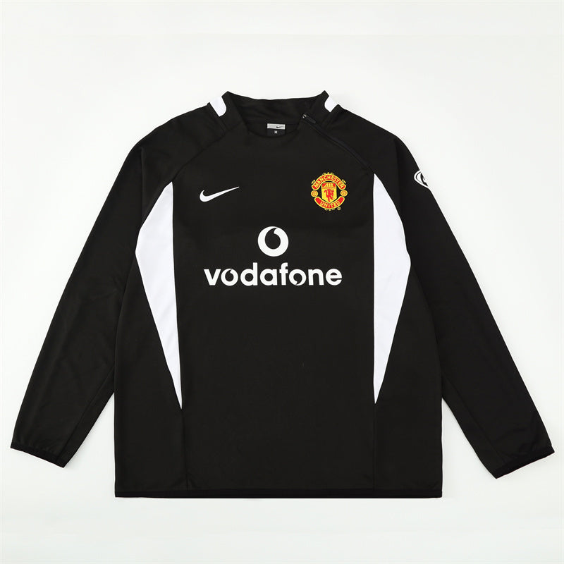 Retro Manchester United Training Tracksuits 2002-03 Football Kit Soccer Jersey