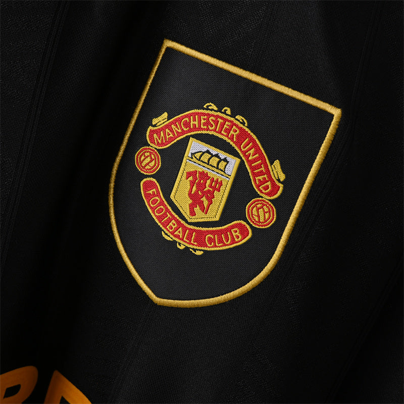 Retro Manchester United Jersey 1993-94 Away Football Kit Soccer Jersey