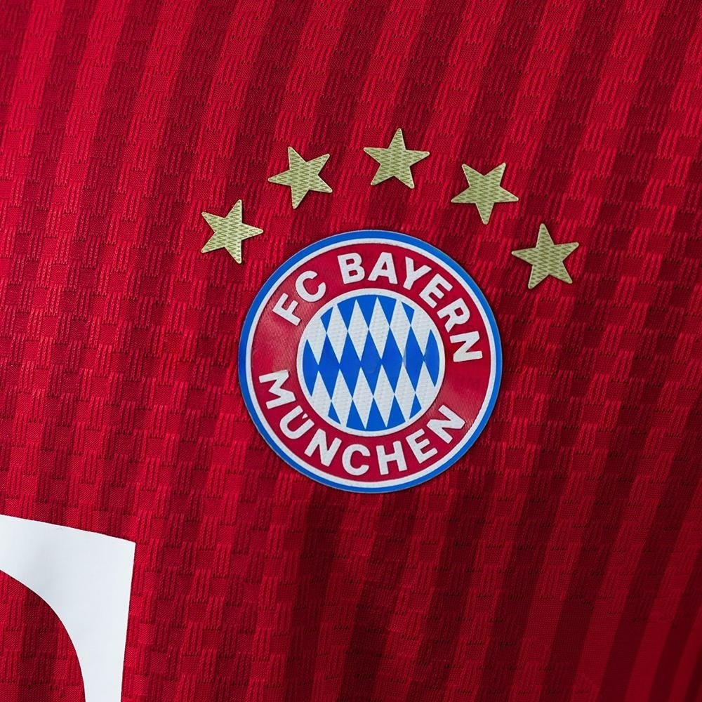 Player Version Bayern Munich Home Jersey 2026-2027 Long Sleeves Football Kit Soccer Shirt