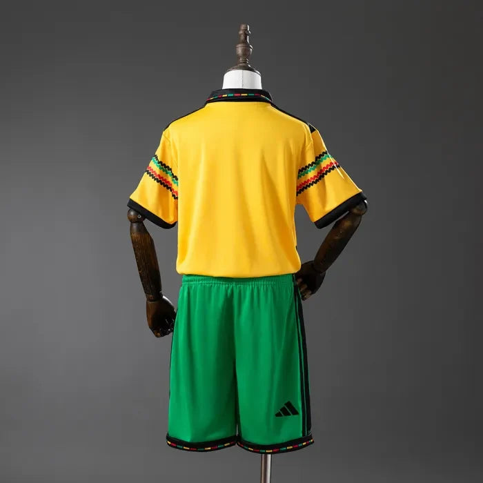 Kids Jamaica Home Jersey 2026 World Cup Football Kit Soccer Jersey
