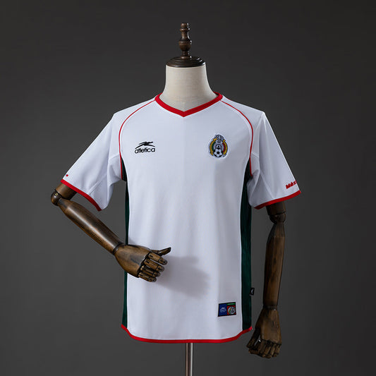 Mexico Away Jersey 2002 Retro Football Kit Soccer Shirt