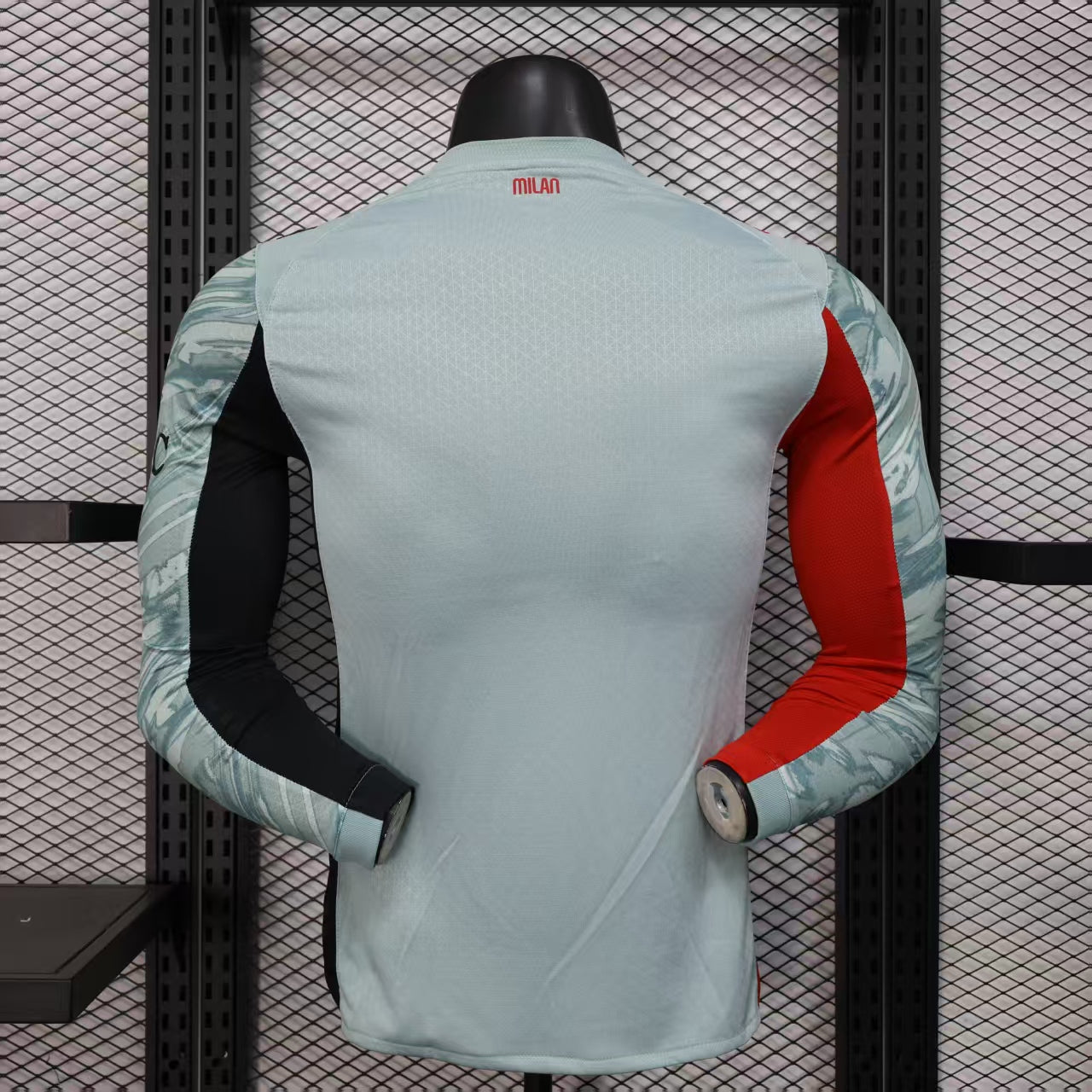 Player Version AC Milan Jersey 25/26 Long Sleeves Football Kit Soccer Jersey