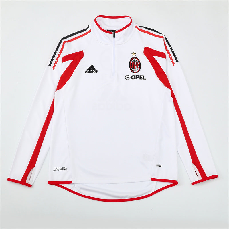 Retro AC Milan Training Tracksuits 2005-06 Football Kit Soccer Jersey