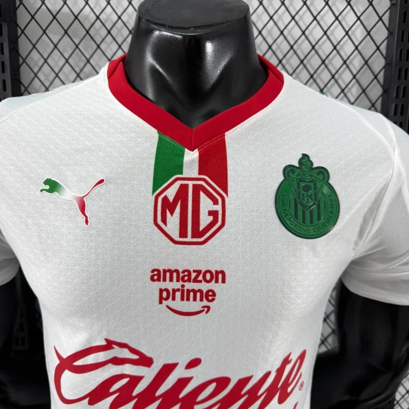 Player Version Chivas Jersey 25/26 Away Football Kit Soccer Jersey