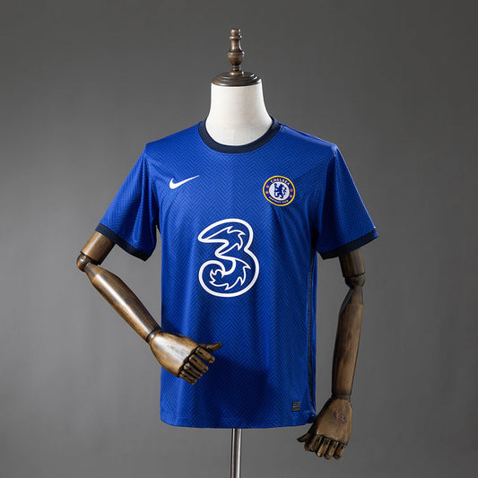 Chelsea Home Jersey 2020-21 Retro Football Kit Soccer Shirt
