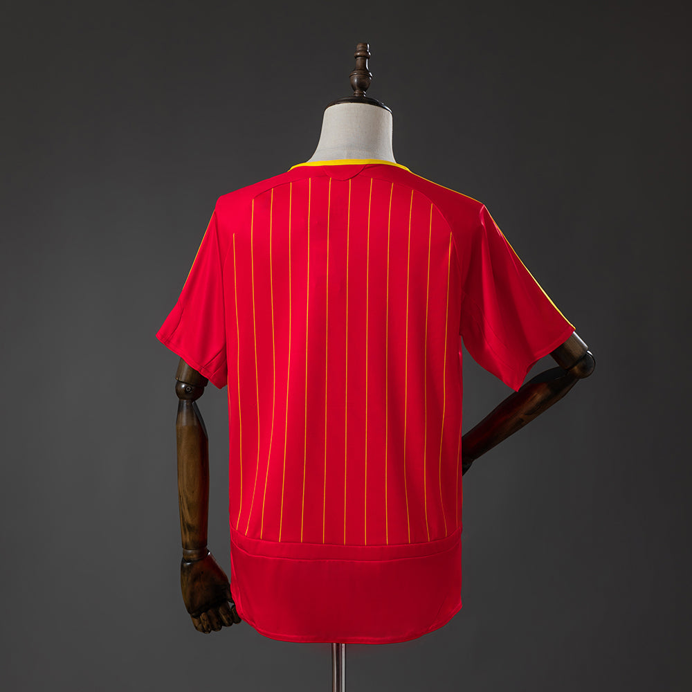 Spain Home Jersey 2006 Retro Football Kit Soccer Shirt