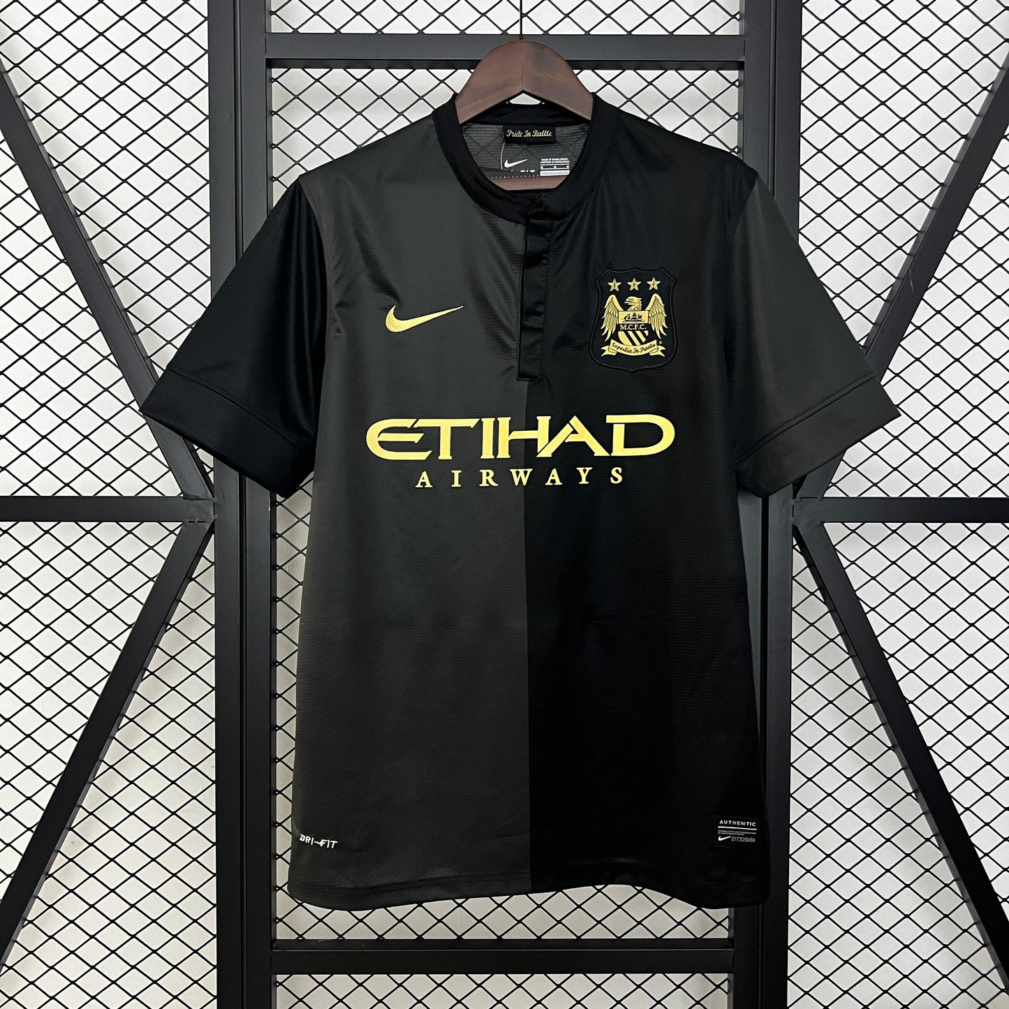 Retro Manchester City Jersey 2013-14 Away Football Kit Soccer Jersey