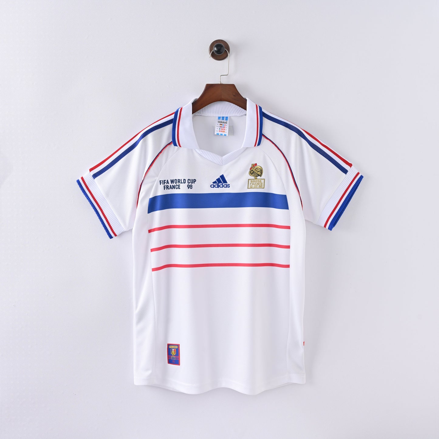 Retro France Jersey 1998 Away Football Kit Soccer Jersey