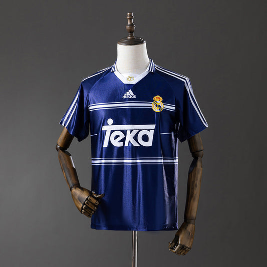 Real Madrid Jersey 1998-99 Away Retro Football Kit