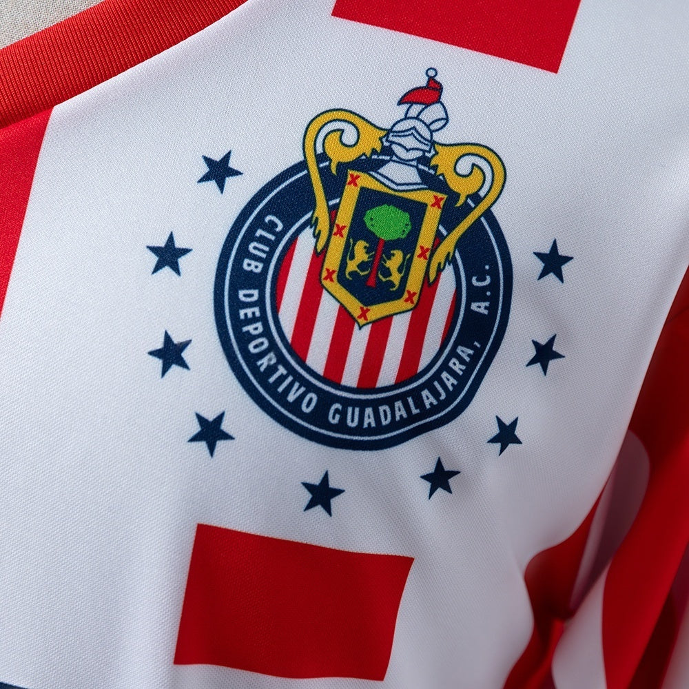 Retro Chivas Home Jersey 1990-1991 Long Sleeves Football Kit Soccer Shirt