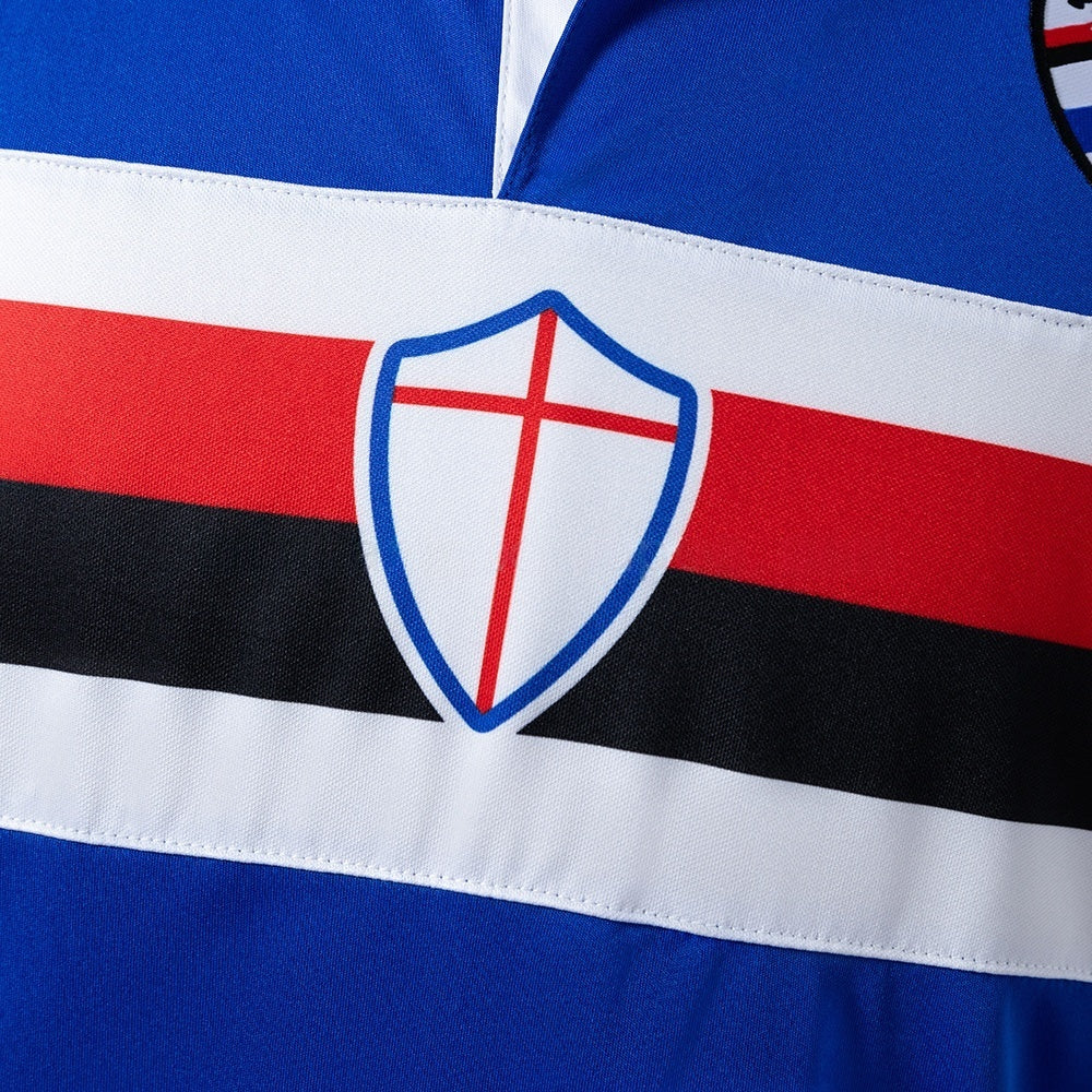 Sampdoria Home Jersey 2015-2016 Retro Football Kit Soccer Shirt