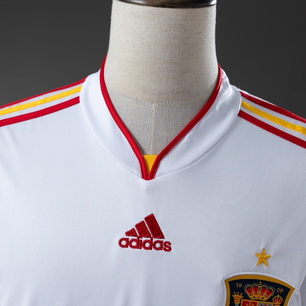 Spain Away Jersey 2011-12  Retro Football Kit Soccer Shirt