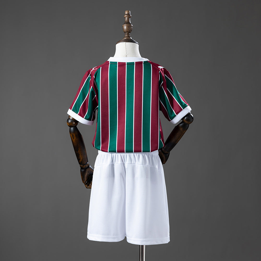 Kids Fluminense Home Jersey 2026-2027 Football Kit Soccer Shirt