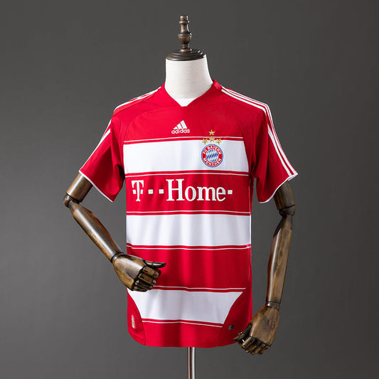 Bayern Munich Jersey 2007-08 Home Retro Football Kit