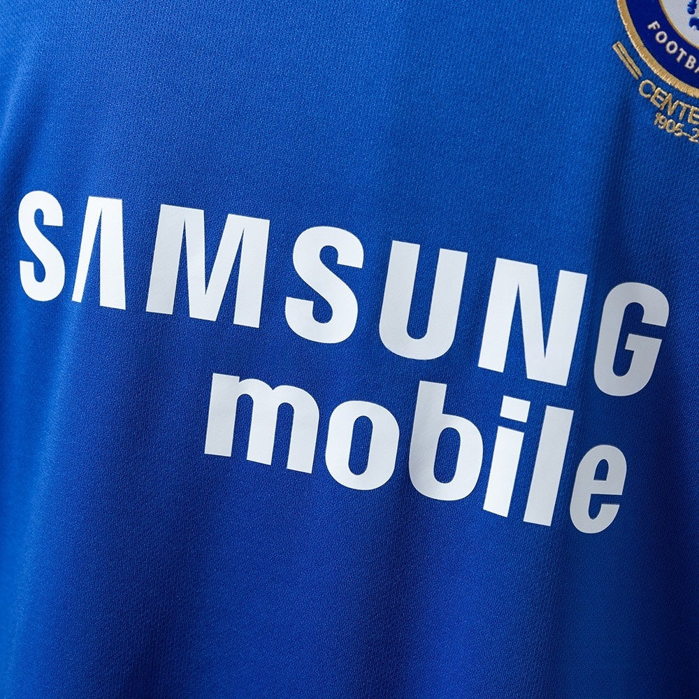 Chelsea Jersey 2005-06 Home Retro Football Kit