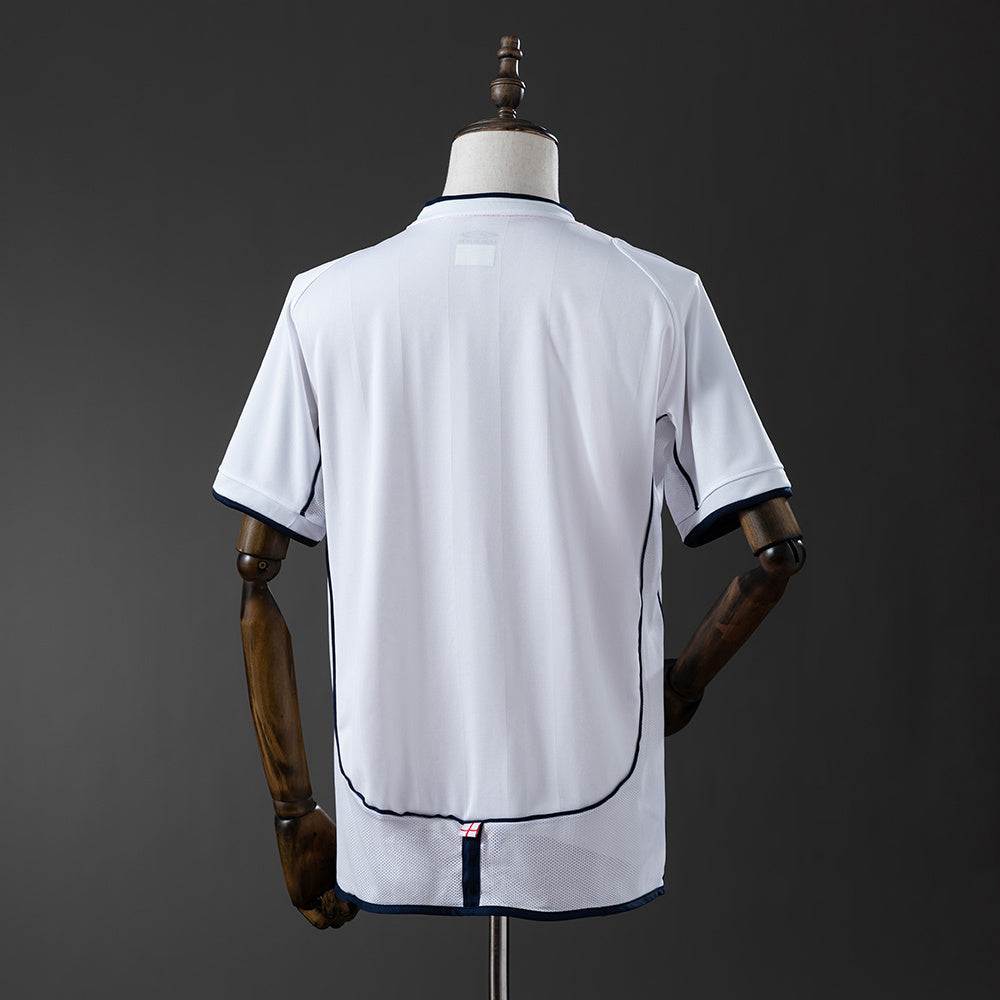 England Jersey 2002 Home Retro Football Kit