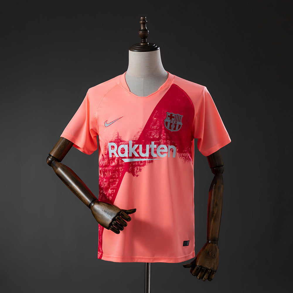 Barcelona Third Jersey 2018-19 Retro Football Kit Soccer Shirt