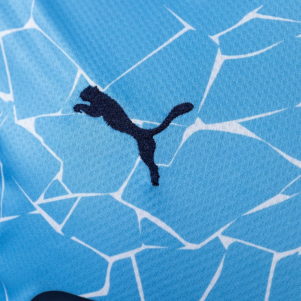 Manchester City Home Jersey 2020-21 Retro Football Kit Soccer Shirt