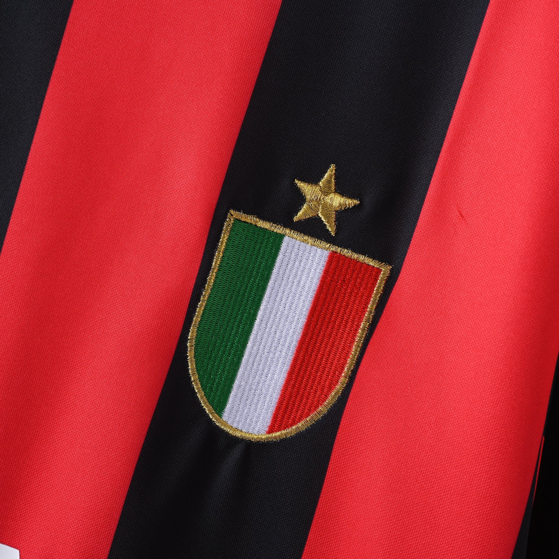 Retro AC Milan Jersey 1988-89 Home Football Kit Soccer Jersey
