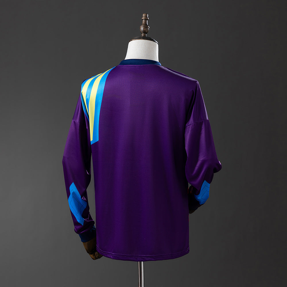 Manchester United Jersey 1992-94 Goalkeeper Retro Football Kit Long Sleeves