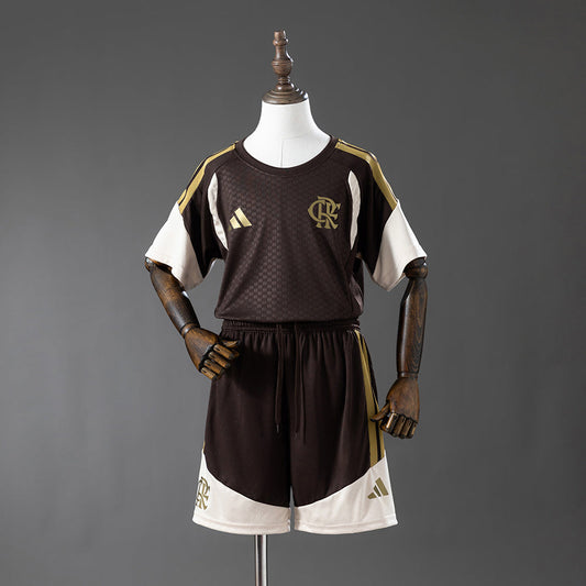 Kids Flamengo Jersey 2026/27 Training Football Kit Soccer Shirt