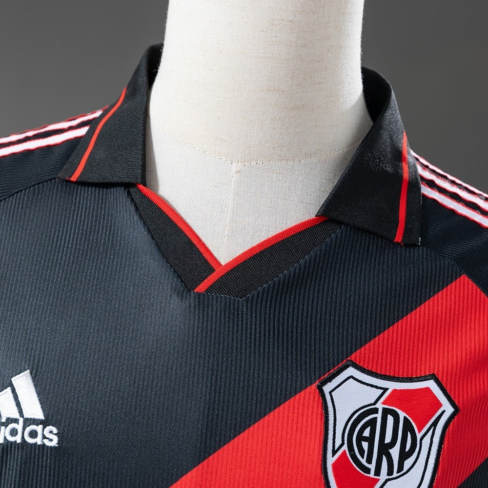 River Plate Jersey 2000-01 Away Retro Football Kit