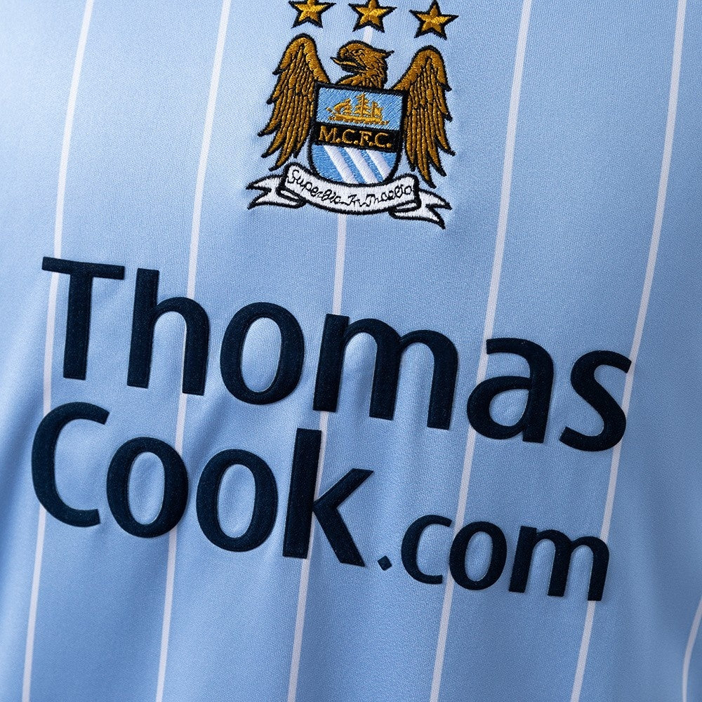 Manchester City Jersey 2007-08 Home Retro Football Kit