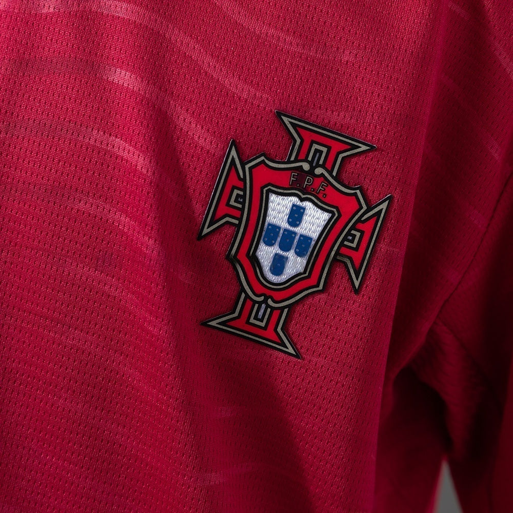Kids Portugal Home Jersey 2026 World Cup Football Kit Soccer Shirt
