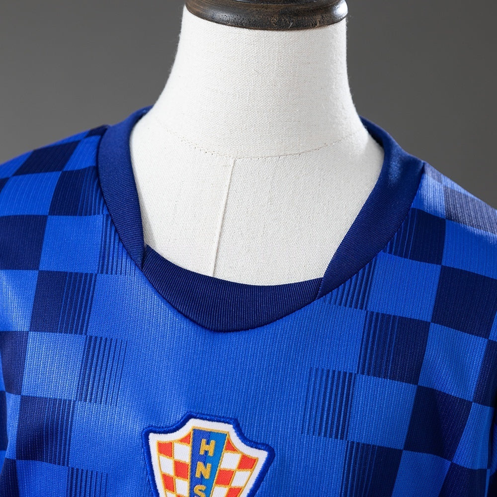 Kids Croatia Away Jersey 2026 World Cup Football Kit Soccer Shirt