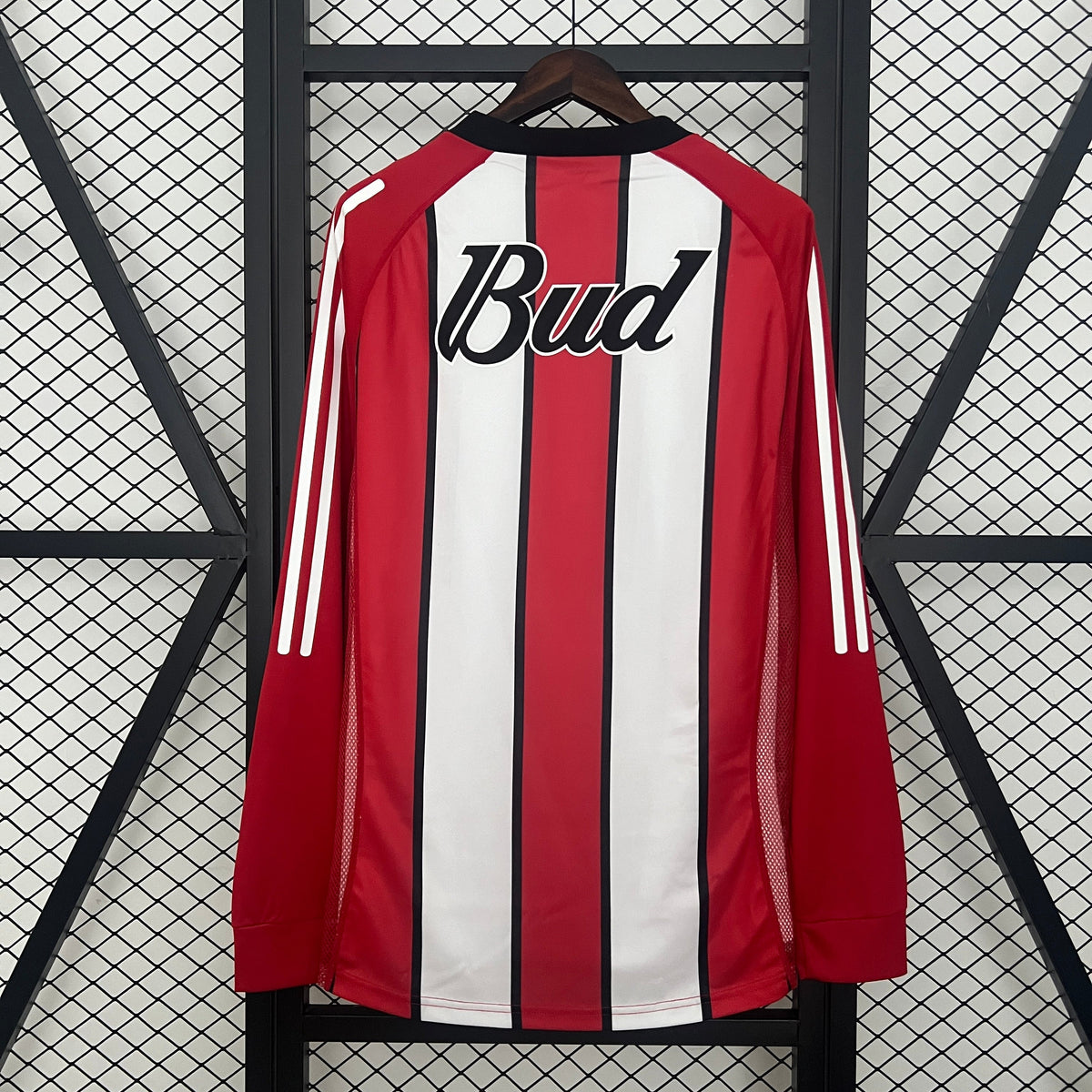 Retro River Plate Jersey 2003-04 Away Long Sleeves Football Kit Soccer Jersey