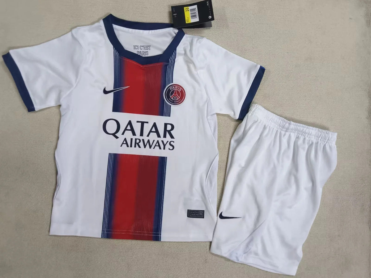 Kids PSG Away Jersey 2026-2027 Football Kit Soccer Shirt