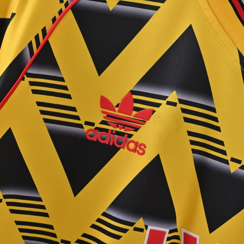 Retro Arsenal Jersey 1991-92 Away Football Kit Soccer Jersey