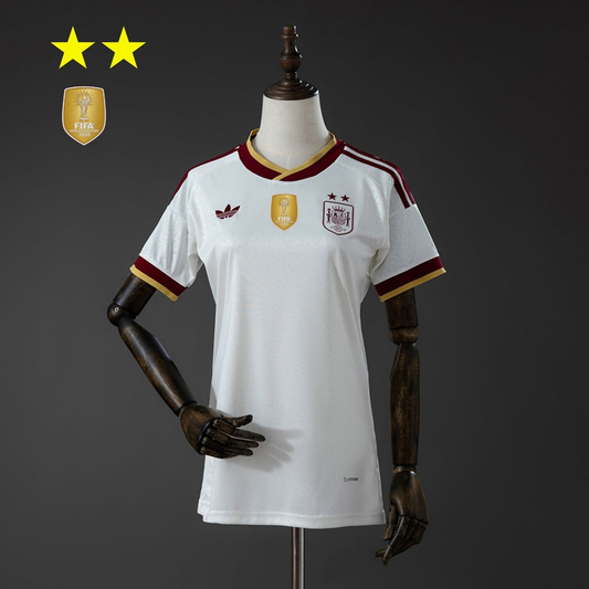 2-Star Women Spain Away Jersey 2026 World Cup Champion Football Kit Soccer Shirt