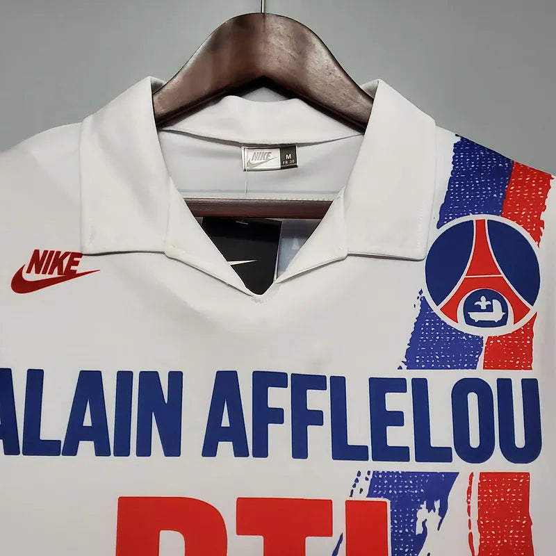Paris Saint-Germain Retro Jersey 1990/91 Home Football Jersey Soccer Shirt