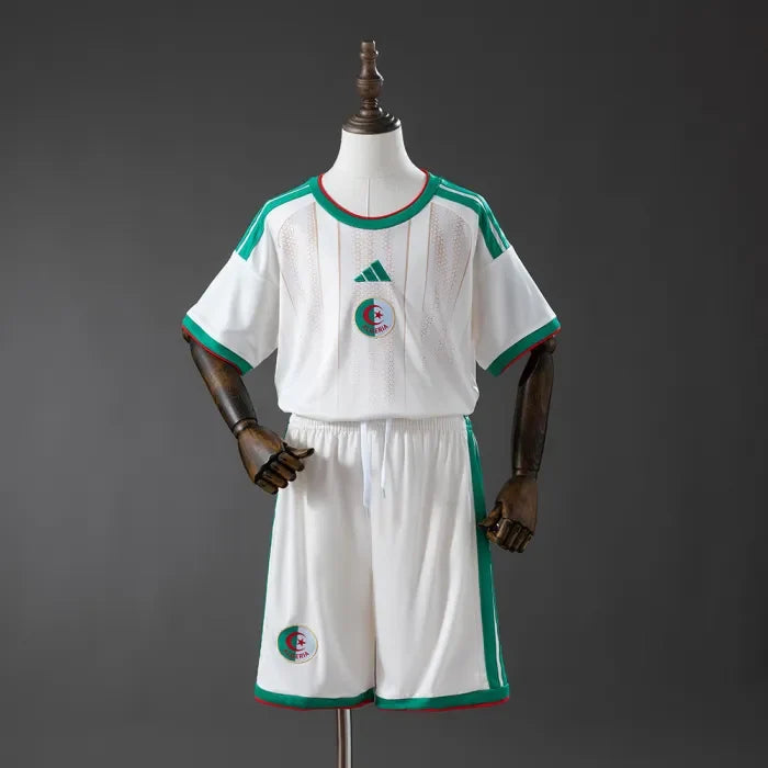 Kids Algeria Home Jersey 2026 World Cup Football Kit Soccer Jersey